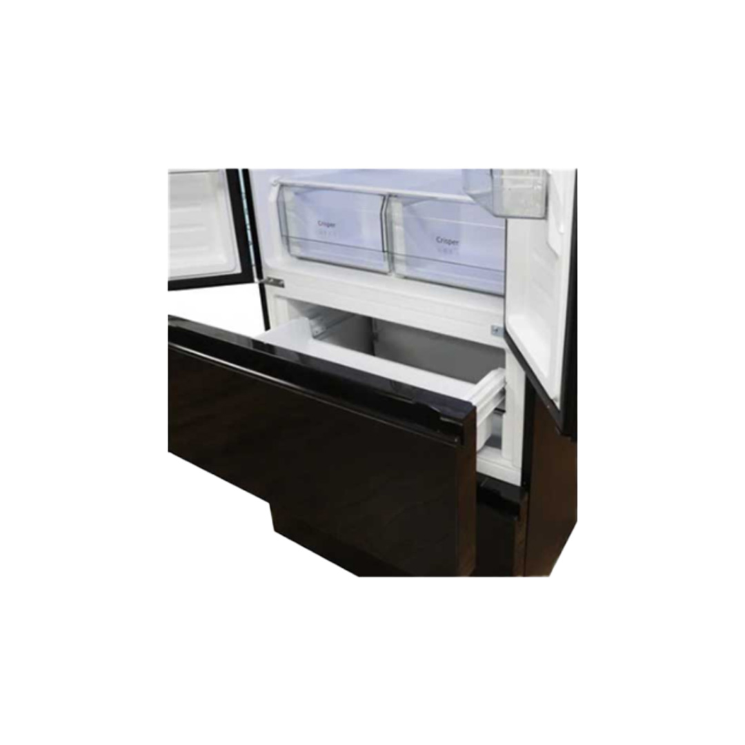 SKYWORTH 498L Multi Doors ProSilent Inverter Refrigerator SRM-418CB | Multi AirFlow | Total No Frost | Door Alarm Buzzle | Refrigerator with 1 Year Warranty