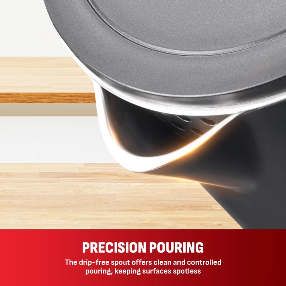 Tefal 1.5L Thermo Protect Electric Kettle KO1408Y2 / KO140AY2 | 304 stainless steel body | 360 degrees rotational cord | Safe to touch