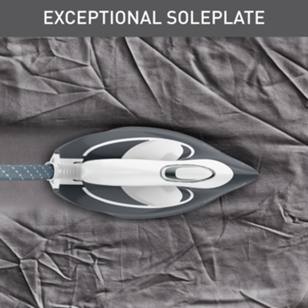 Tefal 2800W Express Airglide Steam Generator Iron SV8020 | Eco mode | Extra-powerful | Ultra-Smooth Durilium Airglide