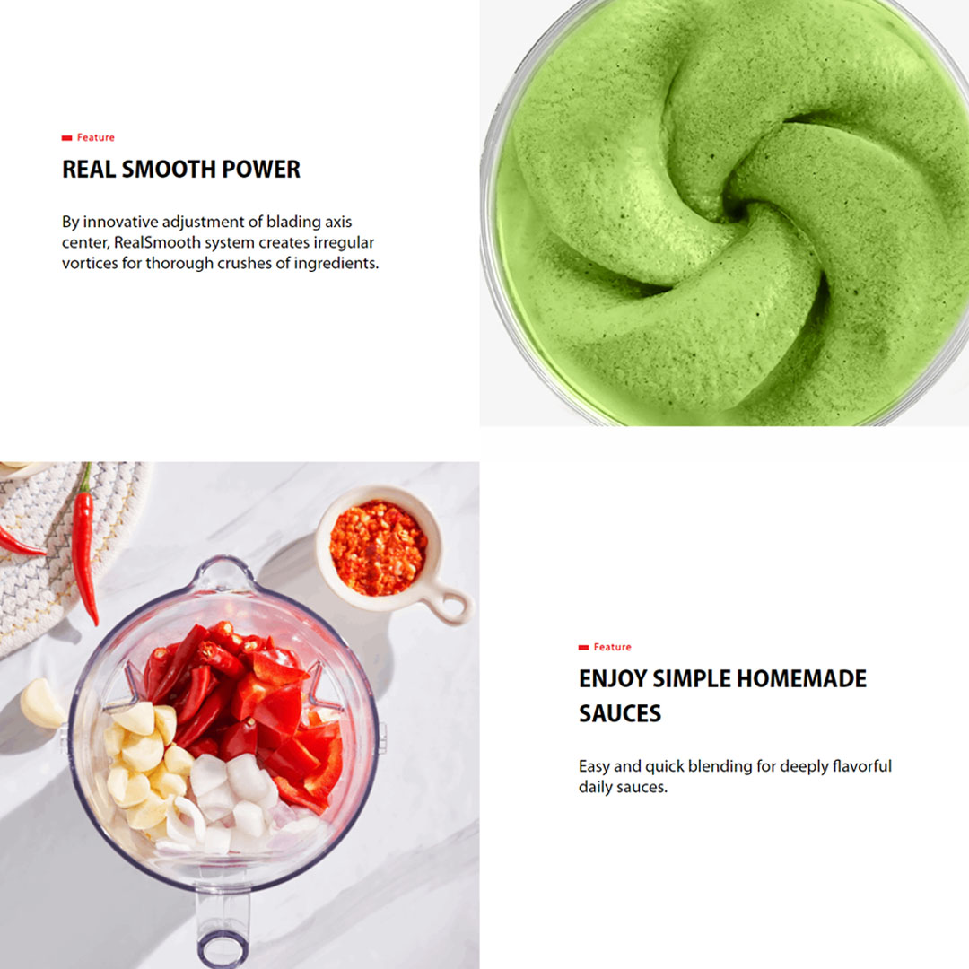 TOSHIBA 2L Multifunction Blender BL-60PH3TMY(H) | Real Smooth Power | Instant Grinding | Powerful Motor : 600W | Blender with 1 Year Warranty