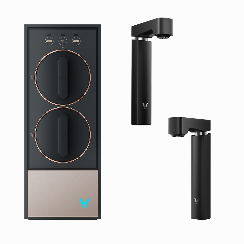 Viomi Premium Nano +0.1 AI Undersink Water Purifier MR862-M | 7 layers deep filtration | High end digital display | Independent water outlet