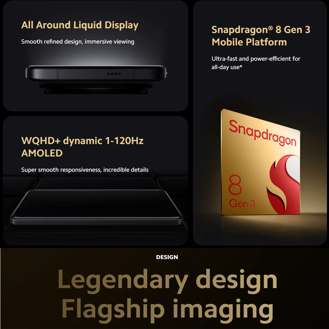 Xiaomi 14 12GB+512GB | Ultra-large Image Sensor | Supports Dolby Vision® Shooting | Leading Imagery | Compact Size | Smartphone with 1 Year Warranty
