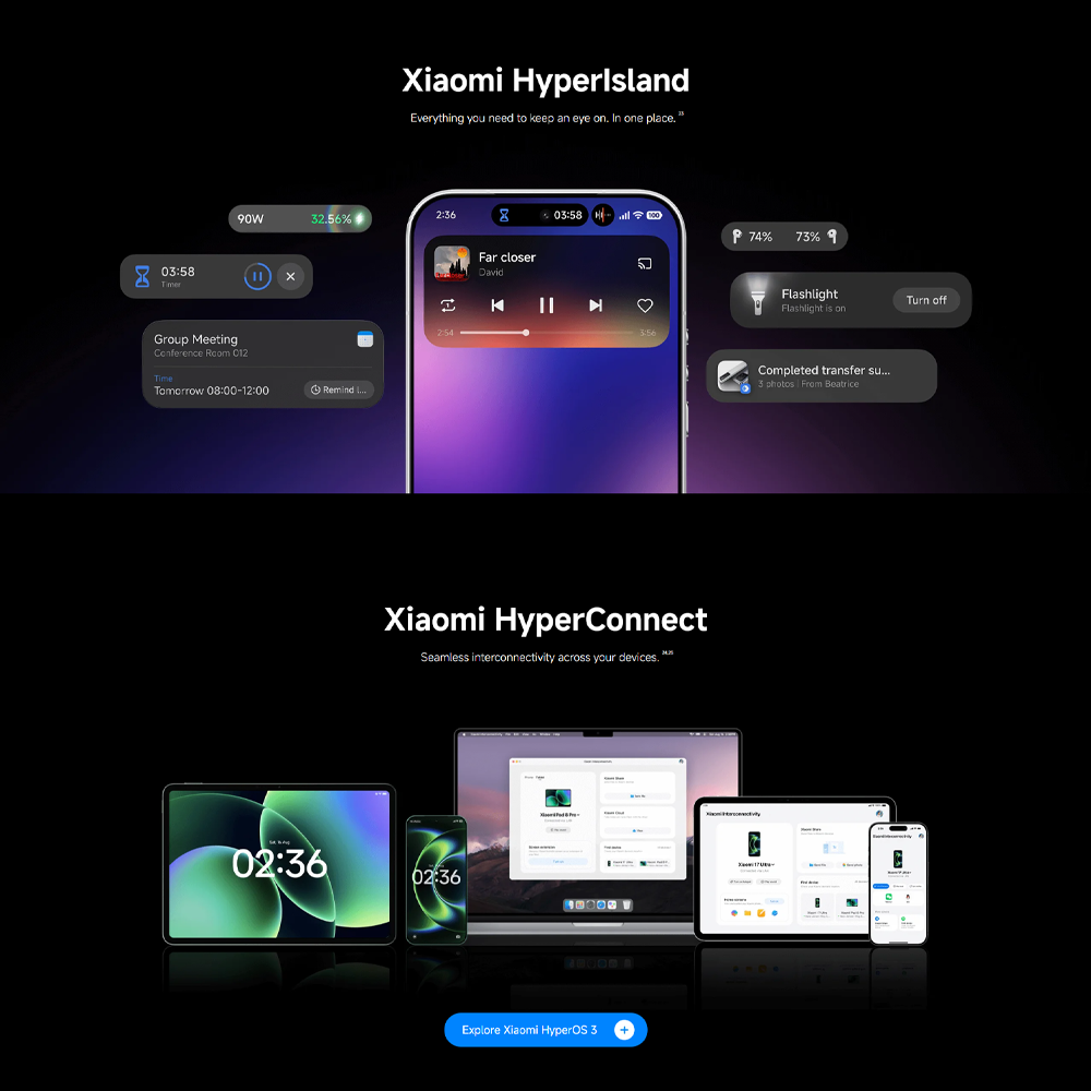 Xiaomi 17 Ultra 16GB+512GB/16GB+1TB | 6.9", LTPO AMOLED | 50MP Rear Camera | Qualcomm SM8850-AC Snapdragon 8 Elite Gen 5 (3 nm) | Li-Po 6000mAh, Supports 90W fast charging
