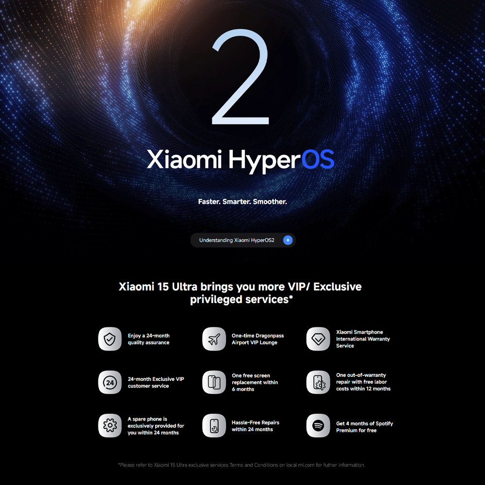 Xiaomi 15 Ultra 16GB+512GB/ 16GB+1TB | Qualcomm SM8750-AB Snapdragon 8 Elite (3 nm) | 6.73 inches, LTPO AMOLED | 200MP Camera | Li-Po 5410 mAh, 90W HyperCharge