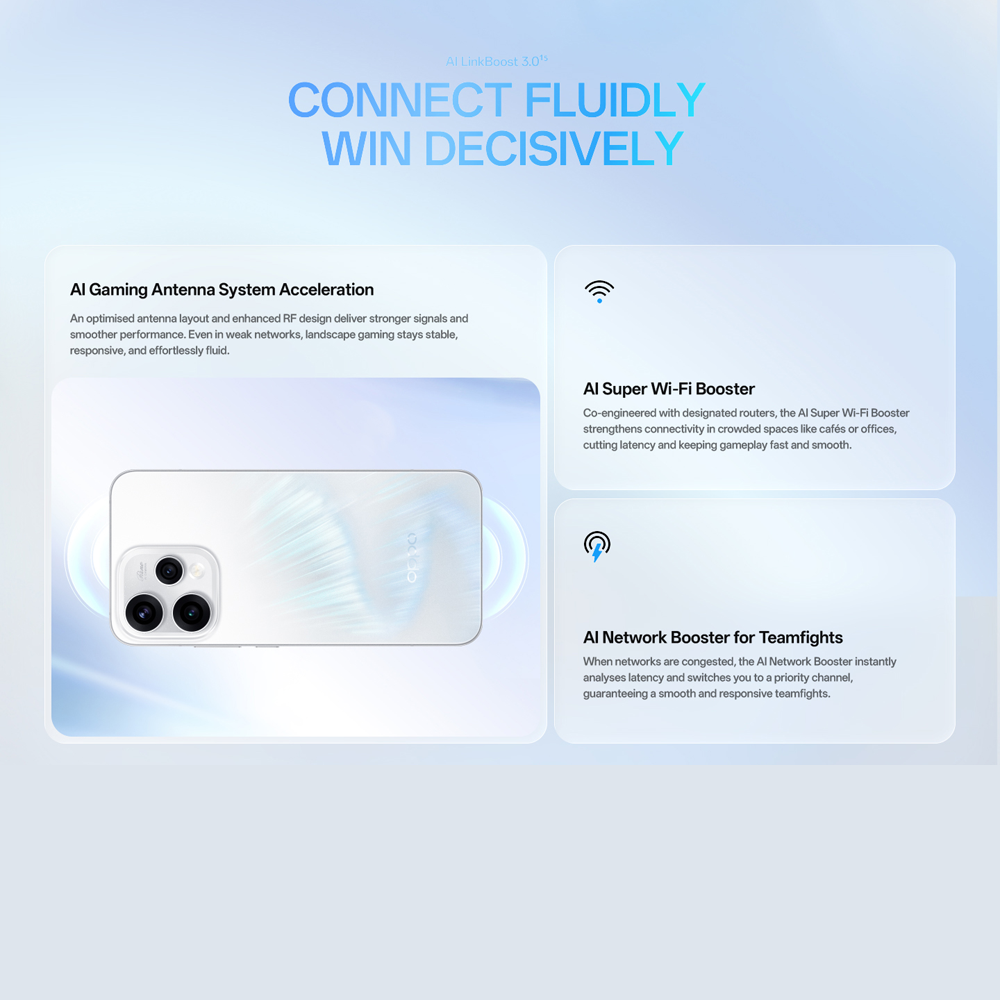 OPPO Reno15 5G | 80W SUPERVOOC™ Flash Charge | 3.5x Telephoto Vibe Portrait | AI Motion Photo Popout | 50MP Ultra Wide Selfie Camera