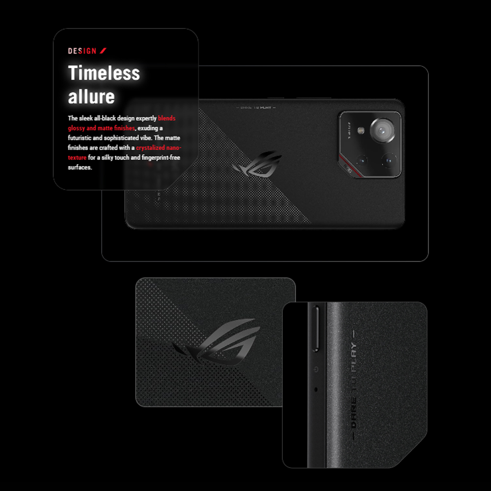 ASUS ROG Phone 9 12GB+256GB | 32 MP RGBW Ultrawide selfies | AniMe Vision | AeroActive Cooler X Pro