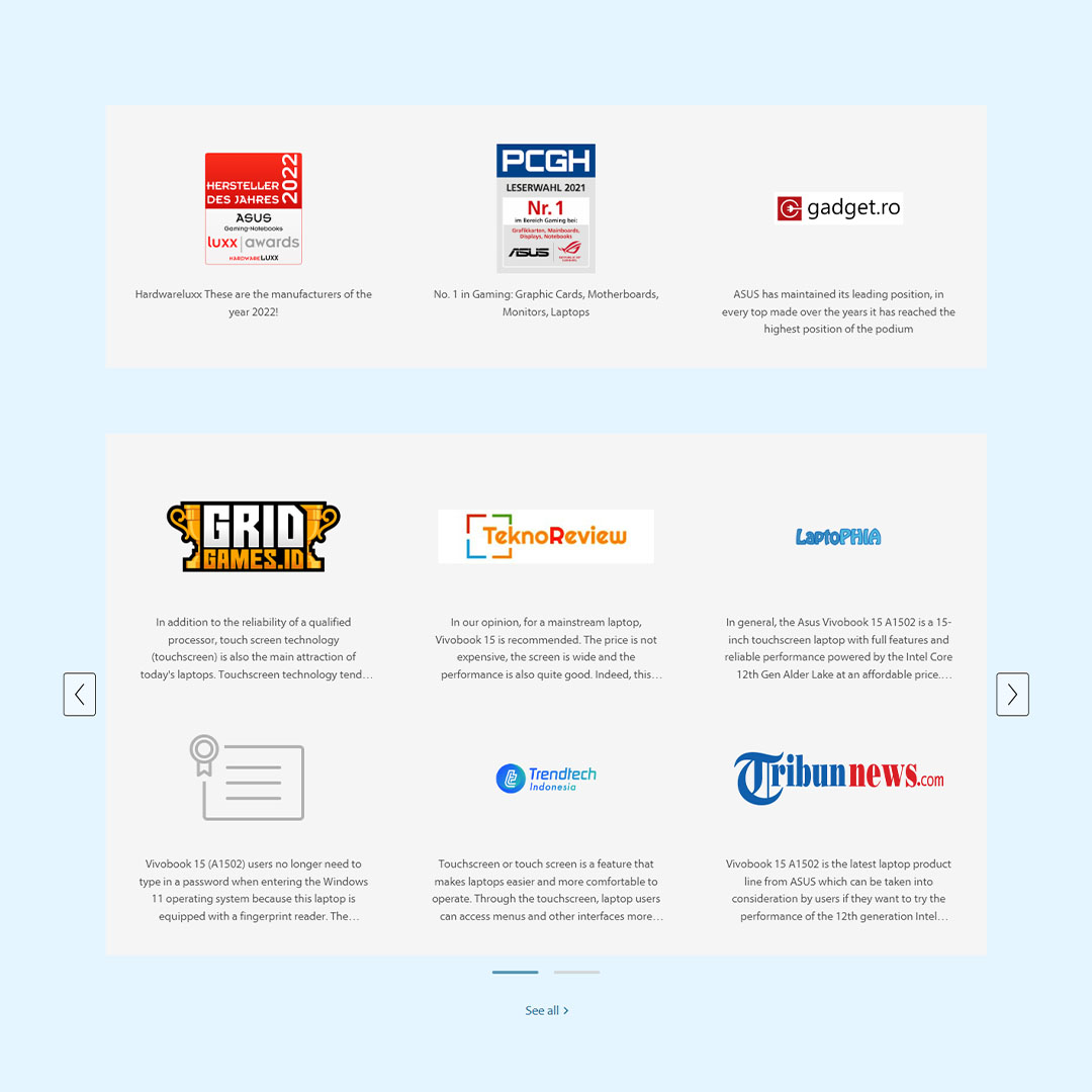 ASUS Vivobook 15  Laptop A1502Z-ABQ2141WS | Intel Core i5-12500H | 8GB+512GB SSD | 15.6-inch FHD | Windows 11 | Laptop with 2 Years Warranty