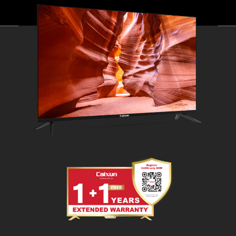 Caixun 40" 2K Basic TV (PROXIS) | Narrow Frame Design | Rich Interface, More Application