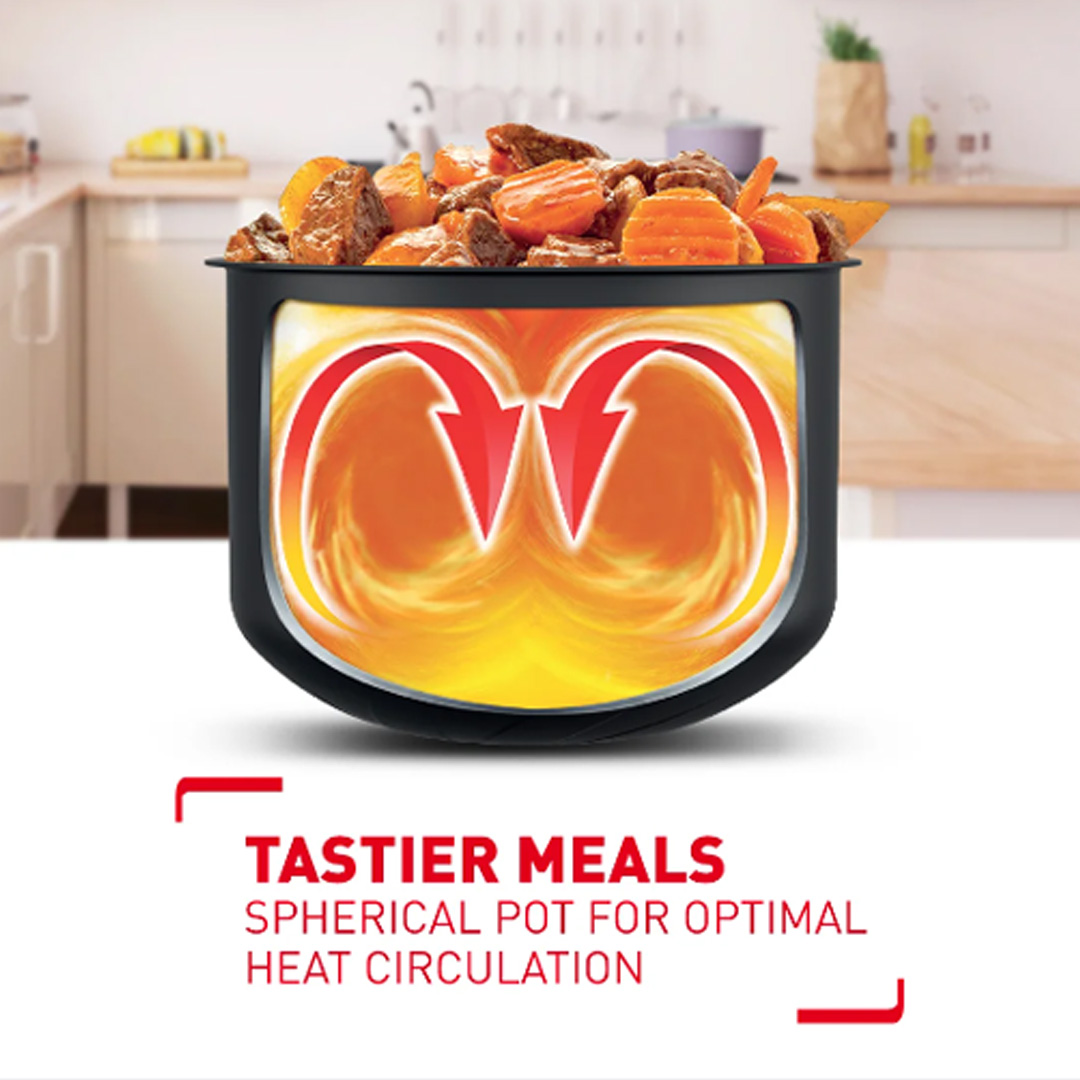 Tefal 7.6L Turbo Cuisine Maxi Multicooker (Pressure Cooker) CY7778 | 10 Automatic Programs | Serves up to 8 People | Non-stick Coating | Cooker with 2 Year Warranty