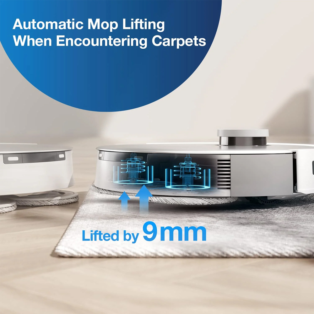 Ecovacs 7100Pa DEEBOT OMNI T20e | Auto-lift Mopping | TrueDetect 3D 3.0 | Tailor-made Housekeeper Mode