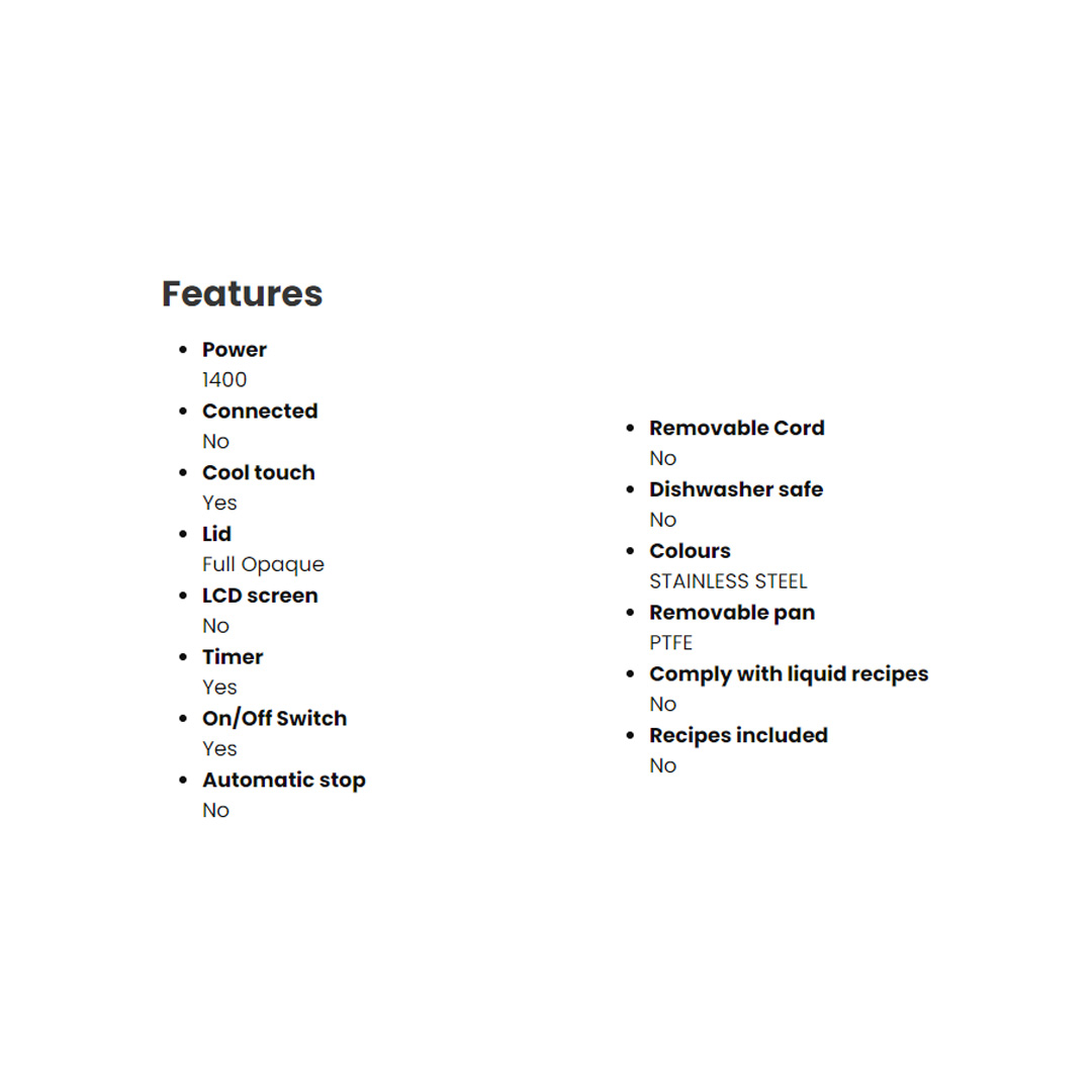 Tefal 4.2L Air Fryer Easy Fry & Grill Deluxe EY501D | 1550W | 2 in 1 Function | Grill Technology | Extra Crisp Technology | Air Fryer with 2 Year Warranty