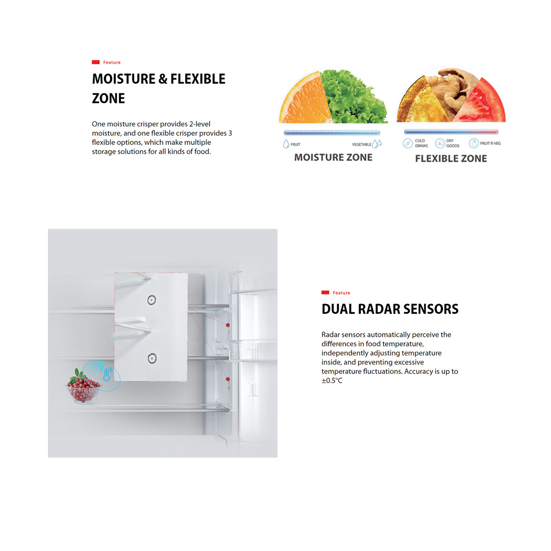 TOSHIBA 580L Multi Doors Dual Cooling Origin Inverter Refrigerator with Smart Control GR-RF608WI-PMY(52) | PureBIO | Dual Cooling | Smart Control | Refrigerator with 2 Year Warranty