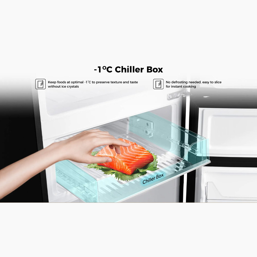 HAIER 418L/458L 2 Doors Top Mount Twin Inverter Refrigerator HRF-IT418XM(BE) / HRF-IT458XM(BE) | 5 Star Energy Saving Rating | Twin inverter | Chiller Box