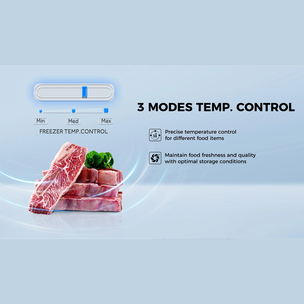 HAIER 240L 2 Doors Top Mount Refrigerator HRF-T240XM(B) | Deo Fresh | 4 Star Energy Saving | No Frost