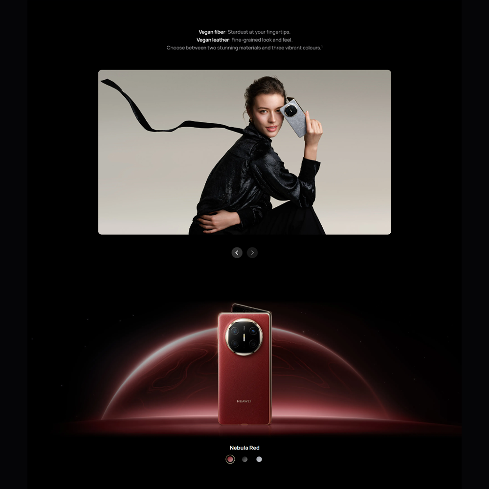 HUAWEI Mate X6 12GB+512GB | 7.93 inch, Foldable LTPO OLED | 50MP Main Camera | Kirin 9020, Octa-core | Si/C Li-Ion 5110, 66W Fast charging