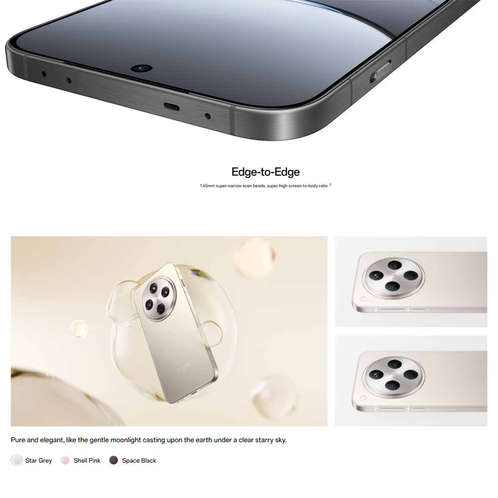 OPPO Find X8 16GB+512GB |  Fast charging 80W | Mediatek Dimensity 9400 | AI Photo Remaster