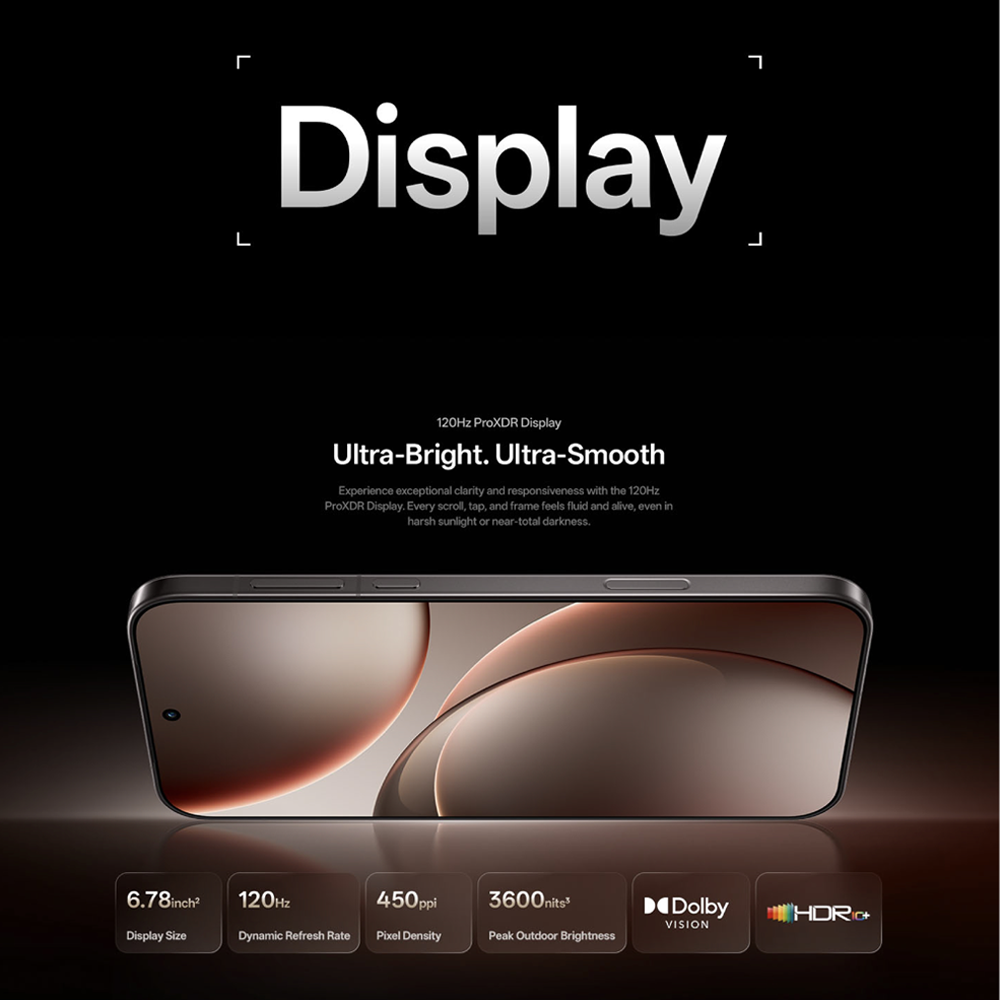 OPPO Find X9 Pro | 200MP Super Zoom | 4K120 fps Dolby Vision | 7500mAh Large Battery | 80W SUPERVOOCTM Flash Charge | True Night Photography