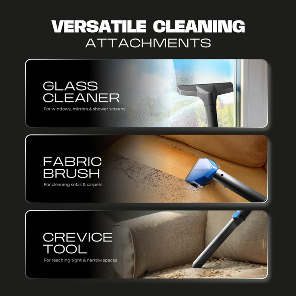 Russell Taylors 500W Multi-Surface Spot Cleaner SC20 | Clean fabrics, mirrors & windows | Portable, lightweight