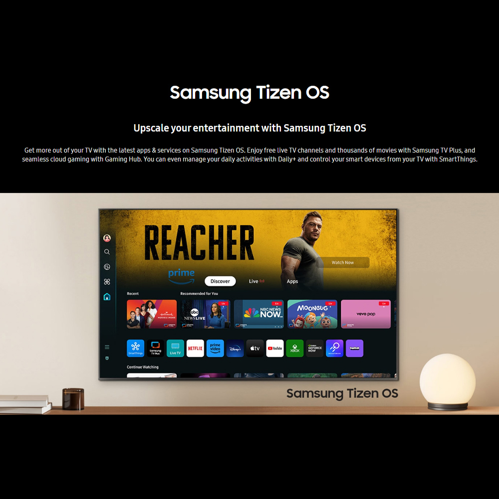 SAMSUNG 55"/65"/75" Crystal 4K UHD Smart TV UA55DU8000KXXM/UA65DU8000KXXM/UA75DU8000KXXM | AirSlim | 4K Upscaling