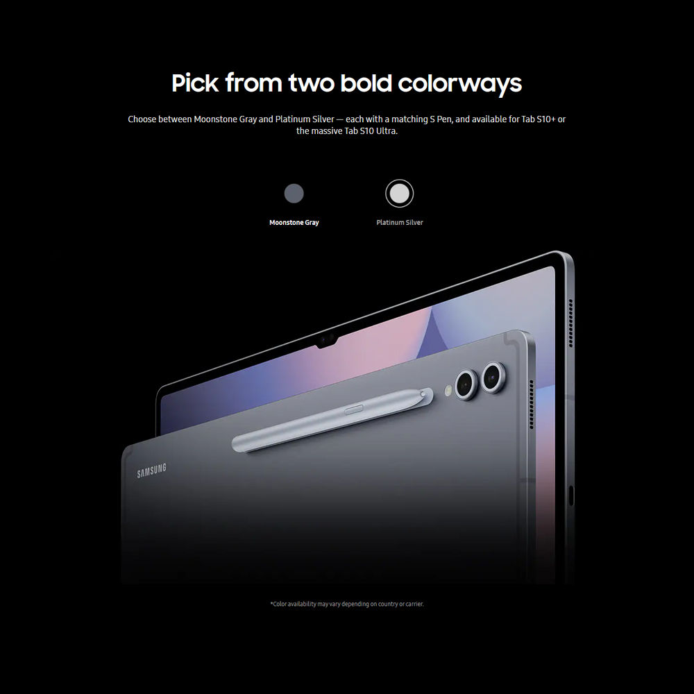 SAMSUNG Galaxy Tab S10 Ultra | 11200mAh Battery | Mediatek Dimensity 9300+ | Dynamic AMOLED 2X