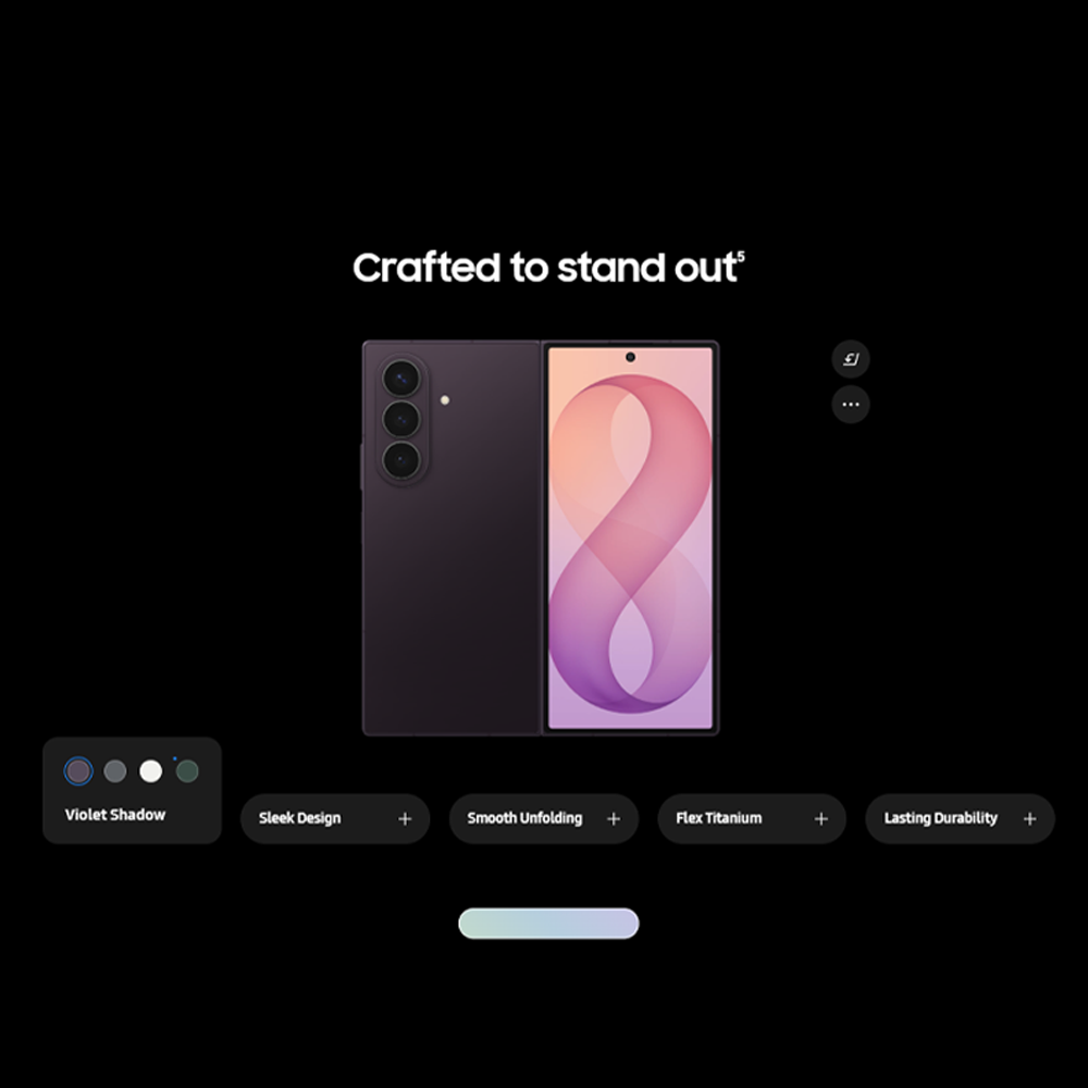 SAMSUNG Galaxy Z Fold8 Ultra 12GB+256GB / 12GB+512GB / 16GB+1TB | Snapdragon® 8 Elite Gen 5 | 5000 mAh | Galaxy AI |2504 x 2256 QXGA+ Dynamic AMOLED 2X