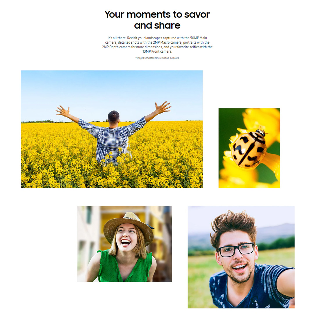 SAMSUNG Galaxy A05s 6GB+128GB | 6.7" FHD+ Display | 50MP Camera | 5,000mAh(typical) Battery | Octa Core Processor | Smartphone with 1 Year Warranty
