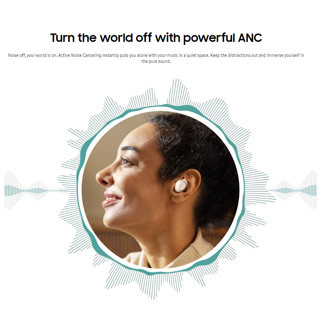 SAMSUNG Galaxy Buds FE | 479mAh Battery | Bluetooth v5.2 | Active Noise Cancellation | Auto Switch | Touch Sensor | Earbuds with 1 Year Warranty