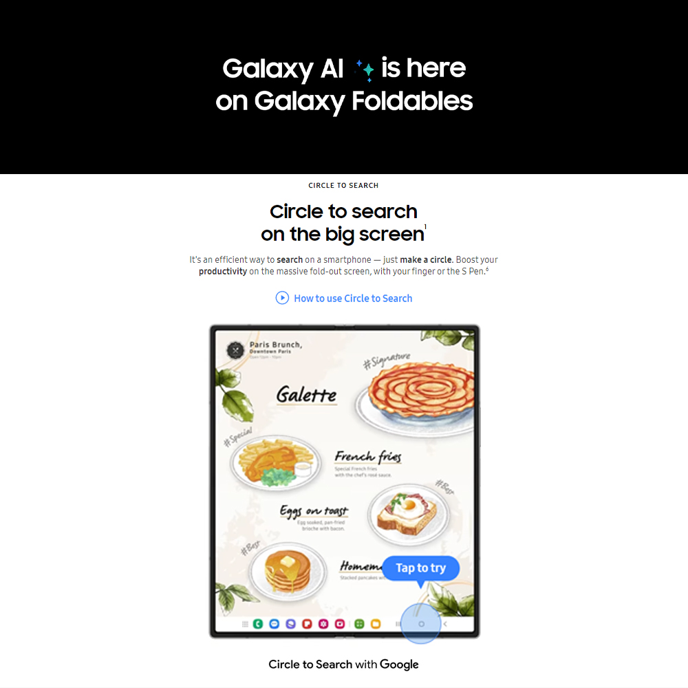 SAMSUNG Galaxy Z Fold6 | Qualcomm SM8550-AC Snapdragon 8 Gen 3 (4 nm) | Nano-SIM and eSIM | 5G