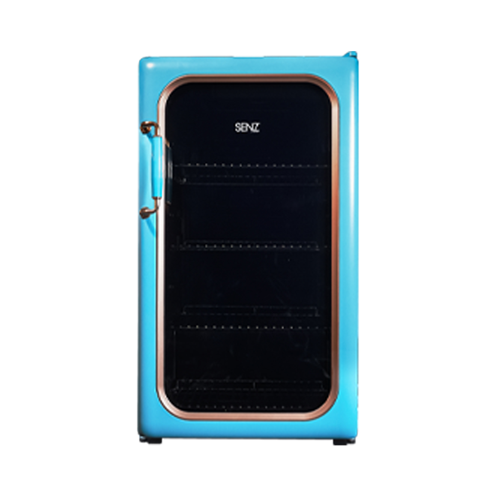 SENZ 85L Retro Multi-Functional Cooler SZ-BC1008-B/BLK/C/P | Free Standing | Retro Style | Child Safety Lock