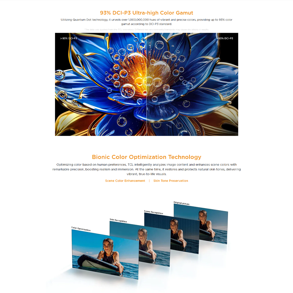 [2025 New Model] TCL 55"/65"/75" 4K HDR QLED Google TV | G90K-IU | HVA Screen | AiPQ Processor | Dolby Atmos