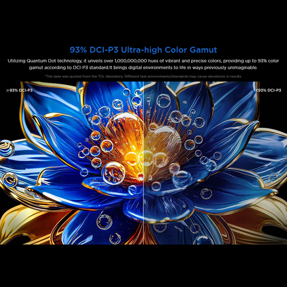 TCL 85"/98" 4K UHD QLED Google TV 85P8K/98P8K | QLED | 144Hz Native Refresh Rate | ONKYO 2.1 Hi-Fi System | AiPQ Pro Processor