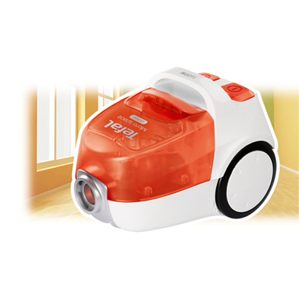 Tefal 1600W Micro Space Cyclonic Bagless Vacuum Cleaner TW3233HH | Efficient Cyclonic Filtration | 86Db(A) Sound level