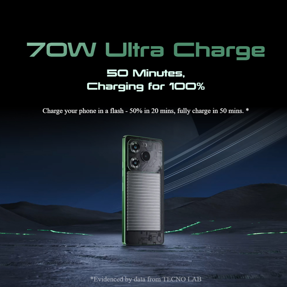 Tecno POVA 6 Pro 5G 12GB+12GB+256GB | Mediatek Dimensity 6080 (6 nm) | Dual Sims | LTE/5G