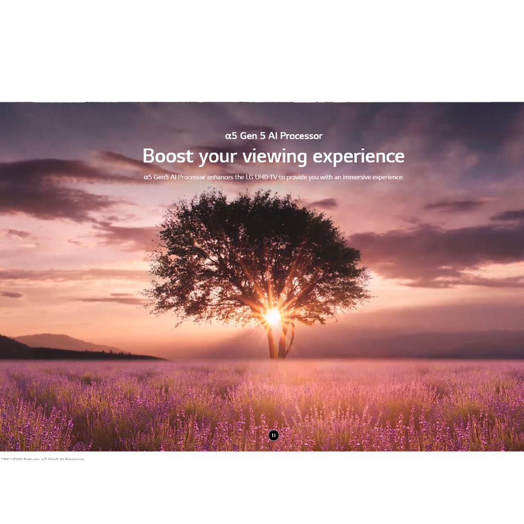 LG 43" / 50" / 55" HDR10 4K UHD Smart TV with AI ThinQ | 43UQ7050PSA / 50UQ7050PSA / 55UQ7050PSA | α5 Gen 5 AI Processor | HDR10 Pro | ThinQ AI webOS | Smart TV with 2 Year Warranty