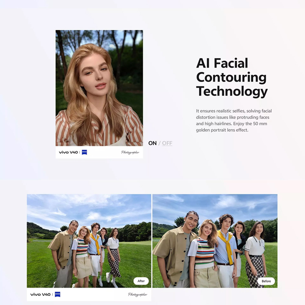 Vivo V40 5G 12GB+256GB | 50MP ZEISS All Main Camera |  Qualcomm Snapdragon Processor | 80W FlashCharge