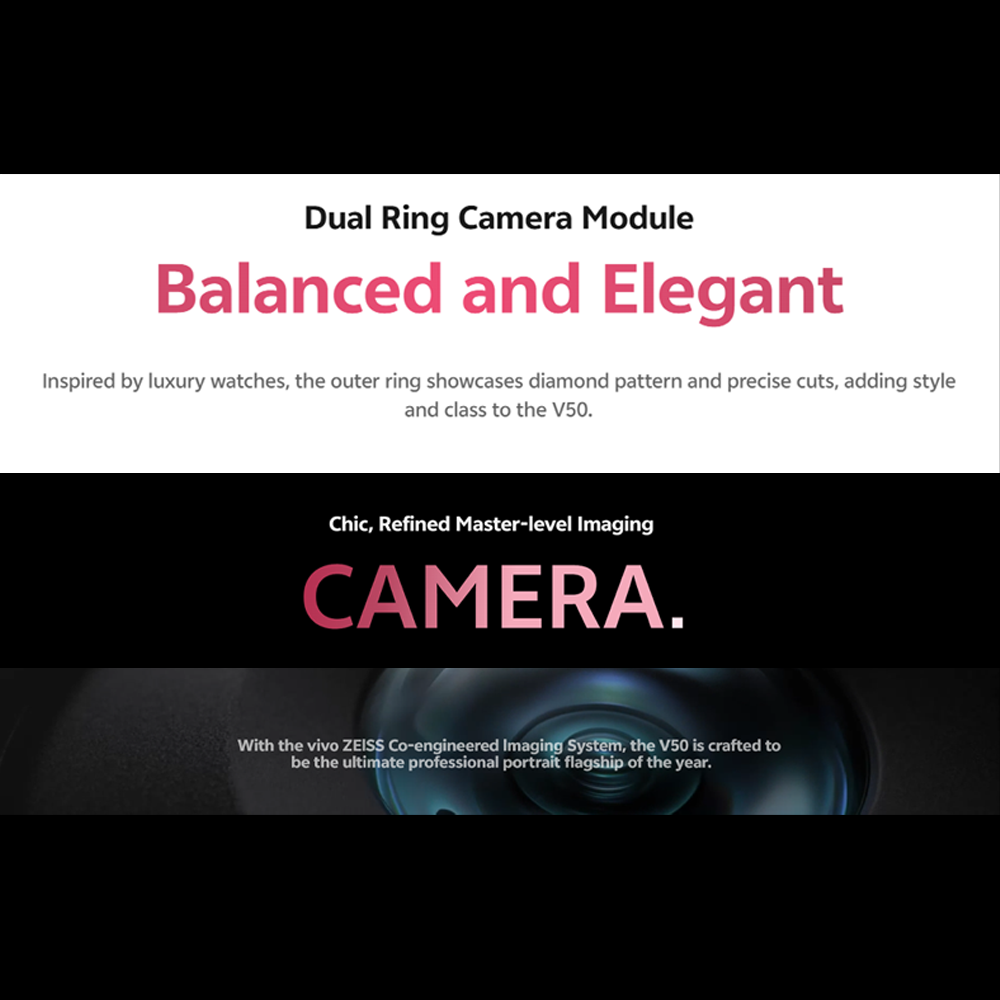 vivo V50 5G 8GB+256GB/12GB+256GB/12GB+512GB | 6.77 inches, AMOLED | Qualcomm SM7550-AB Snapdragon 7 Gen 3 (4 nm) | Li-Po 6000 mAh, 90W Flashcharge