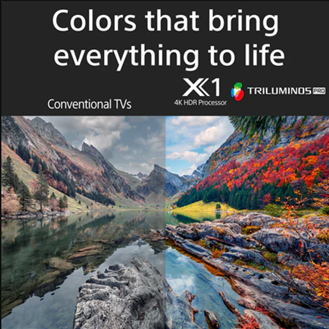SONY 55"/65"/75"/85" 4K UHD High Dynamic Range (HDR) Smart TV | X80L TV Series | 4K HDR Processor X1™ | Motionflow™ XR | Smart TV with 2 Year Warranty