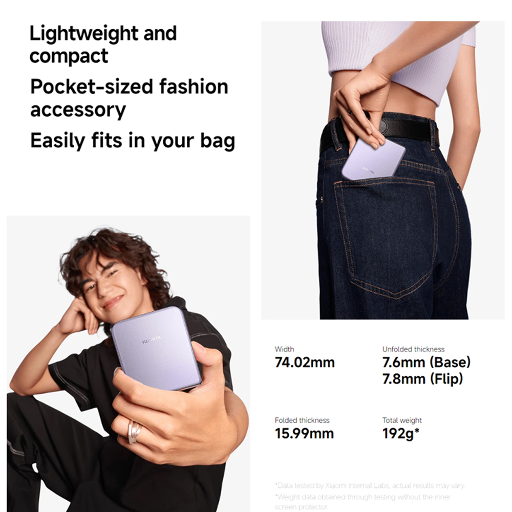 Xiaomi Mix Flip 12GB+512GB | 6.86" | Dual SIM | Android 14, HyperOS | Qualcomm SM8650-AB Snapdragon 8 Gen 3 (4 nm)