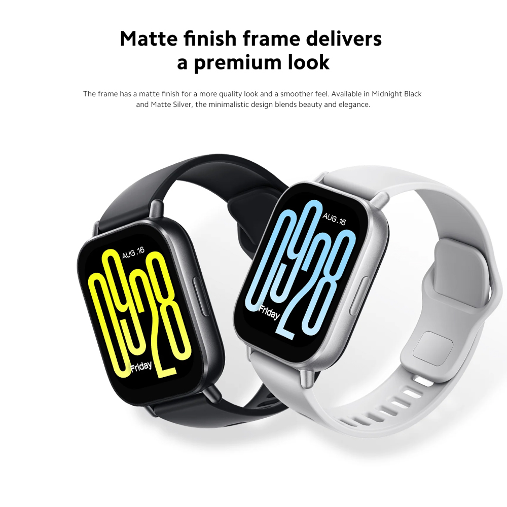 Xiaomi Redmi Watch 5 Active | 2'' LCD large display | All-day blood oxygen and stress monitoring | Up to 18 days of battery life