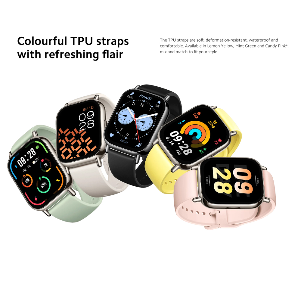 Xiaomi Redmi Watch 5 Lite | 1.96" AMOLED | up to 18 days battery | built-in GNSS