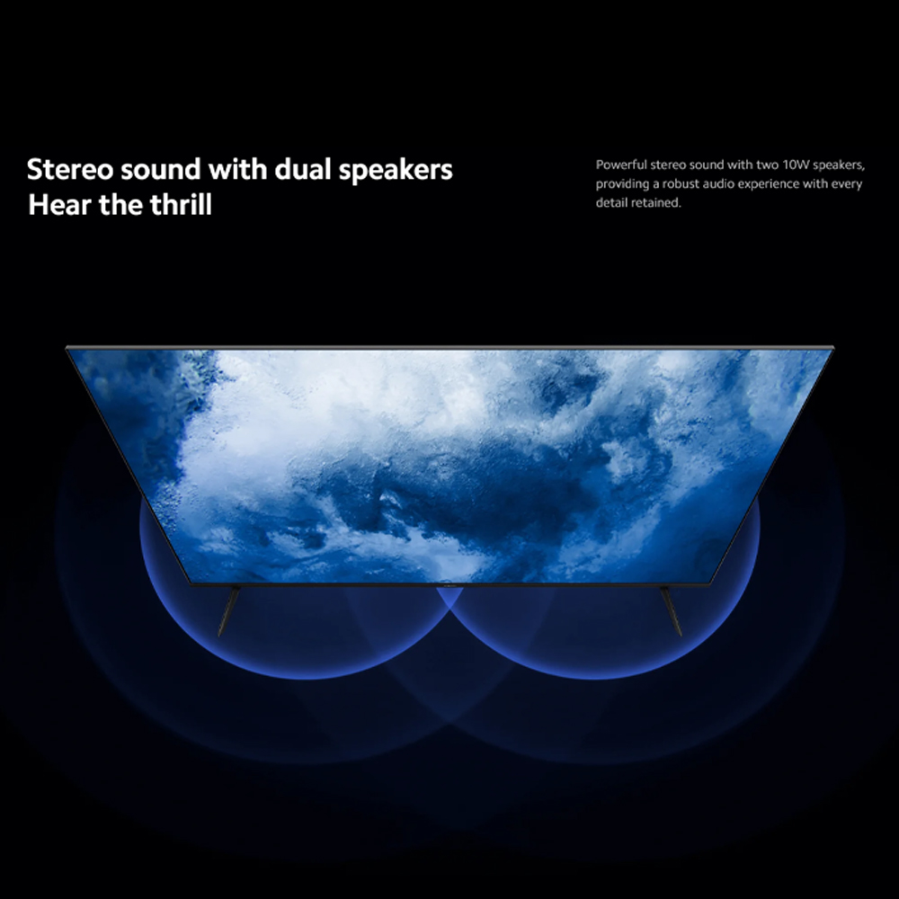 Xiaomi 55" 4K UHD Google TV TV A 55 2025 | 4K HDR | Dolby Audio™ | Ultra slim-bezel design | Google TV