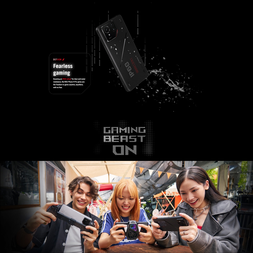 ASUS ROG Phone 9 Pro Edition 24GB+1TB |  Qualcomm Snapdragon 8 Gen 3 | Li-Po 5500 mAh | 6.78 inch, SAMSUNG Flexible AMOLED
