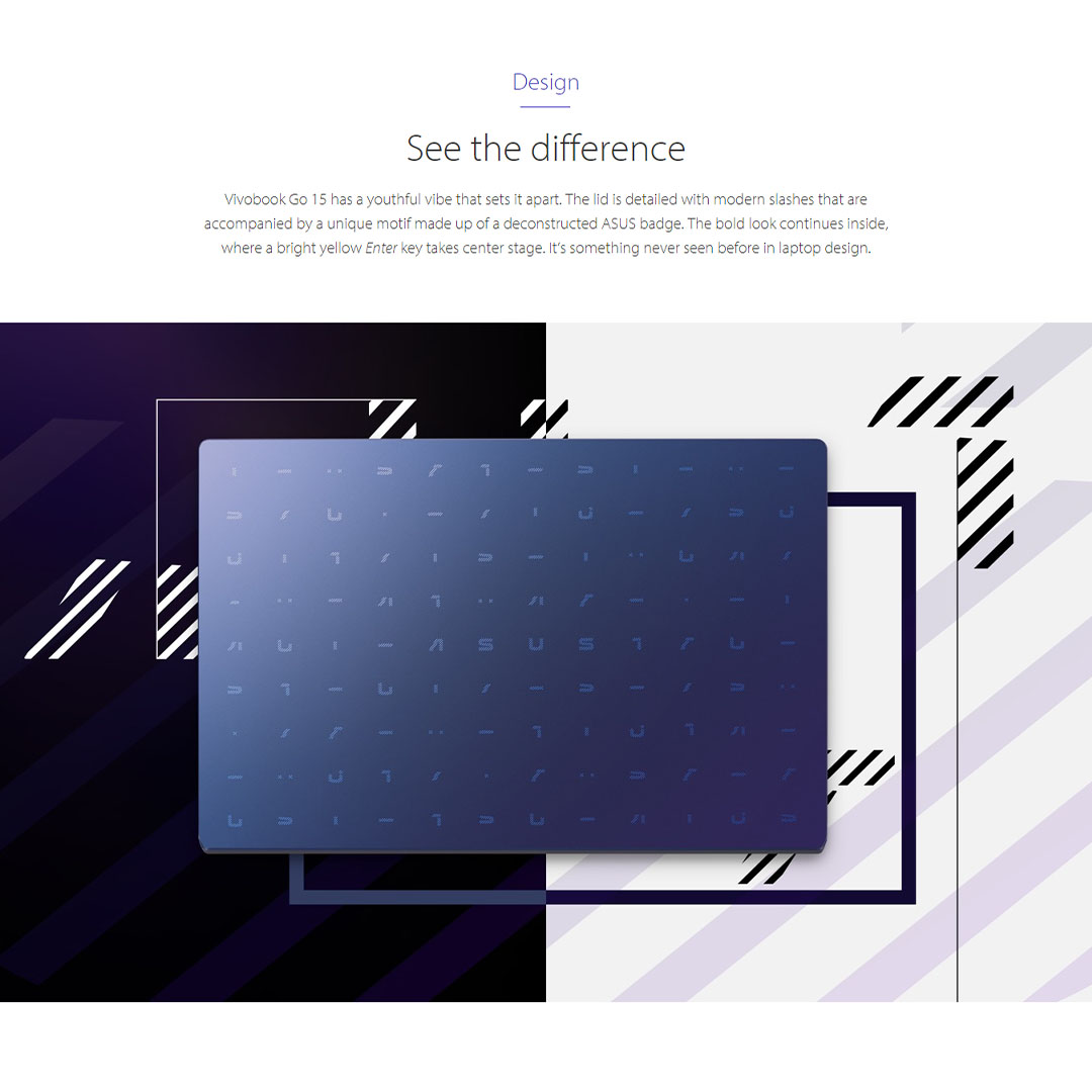 ASUS Vivobook Go 15  Laptop E510K-AEJ731WS (Intel Celeron N4500/ 8GB+512GB SSD/ 15.6-inch FHD/ W11) | Windows 11 Pro | up to Quad-core Intel processor | Up to 8-hour battery life2 | Laptop with  2 Year Warranty