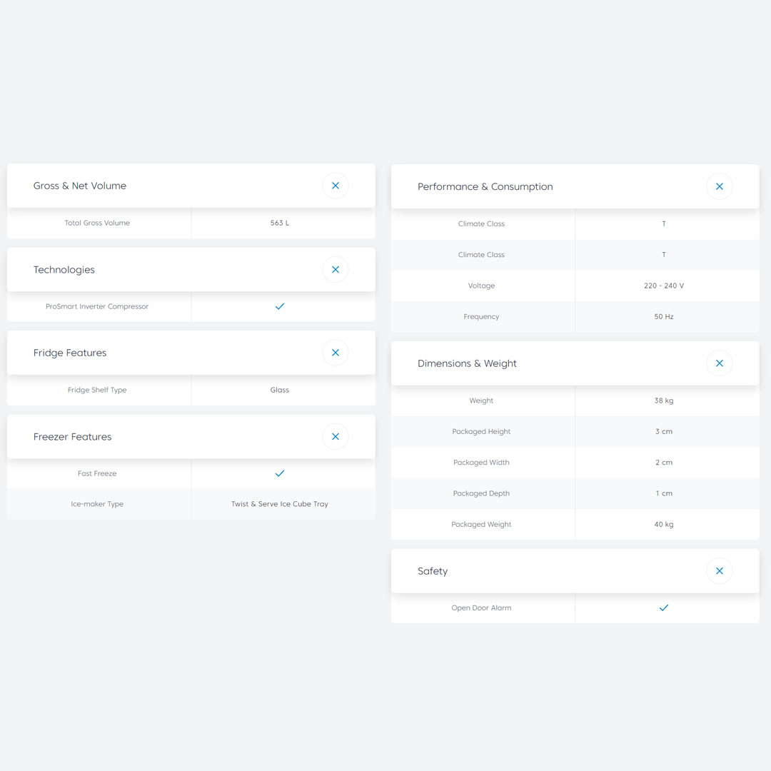 Beko 563L Side by Side ProSmart Inverter Refrigerator GNO563E40HFGBMY/GNO563E40HFKMY  | HarvestFresh | Led Illumination | Safety Glass | Twist & Serve Ice Cube Tray | Refrigerators with 2 Year Warranty