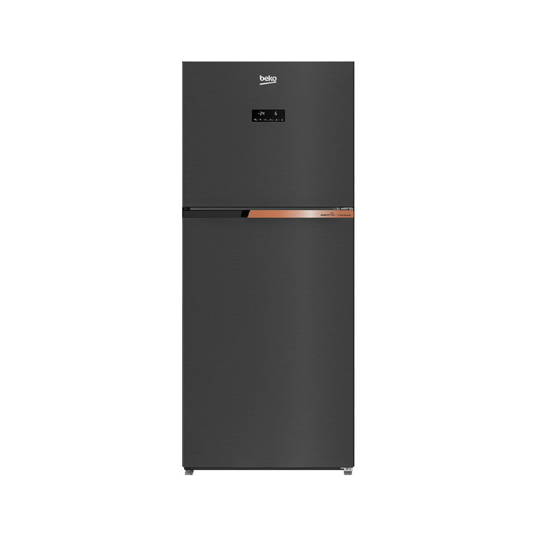 Beko 2 Door Top Mount ProSmart Inverter Refrigerator RDNT371E50VK/RDNT401E50VK | NeoFrost Dual Cooling | ProSmart Inverter Compressor | Active Odour Filter | Refrigerator with 2 Years General Warranty & 12 Years Motor Warranty