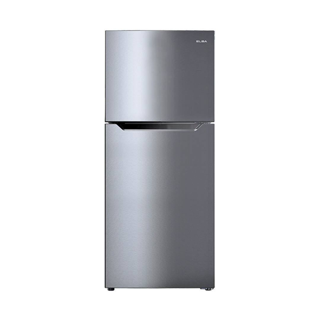 ELBA 250L/310L/350L 2 Doors Refrigerator ER-G2521(SV)/ER-G3125(SV)/ER-G3529(SV) | R600a | Recessed Handle | Adjustable Shelves | Refrigerator with 1 Year General Warranty & Compressor with 10 Years Warranty