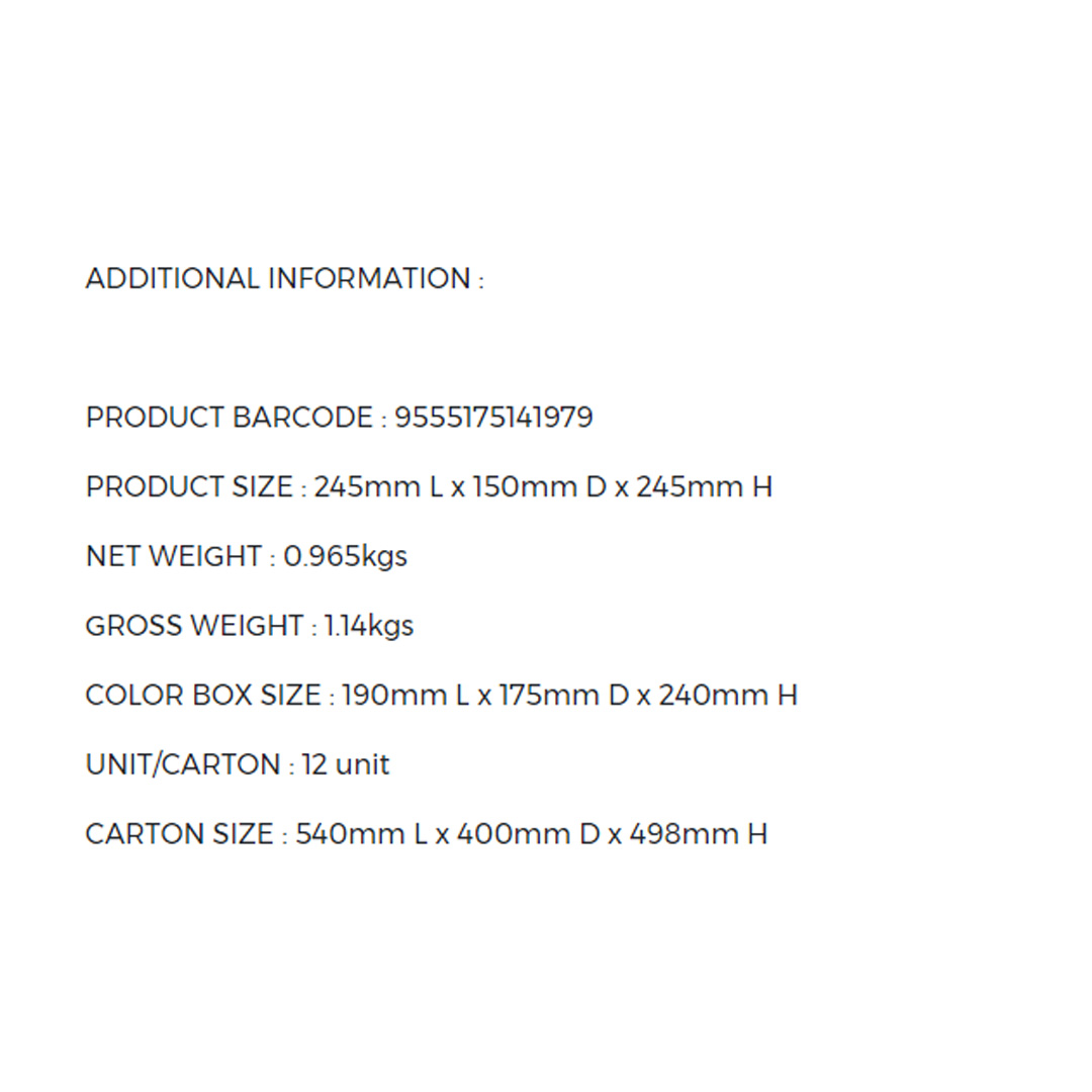 Faber 1.8L Retro Series Double Wall Electric Kettle FCK DW R1800 | 1500W | Boil-Dry Protection | Manual Lid-Opening | Kettle with 1 Year Warranty