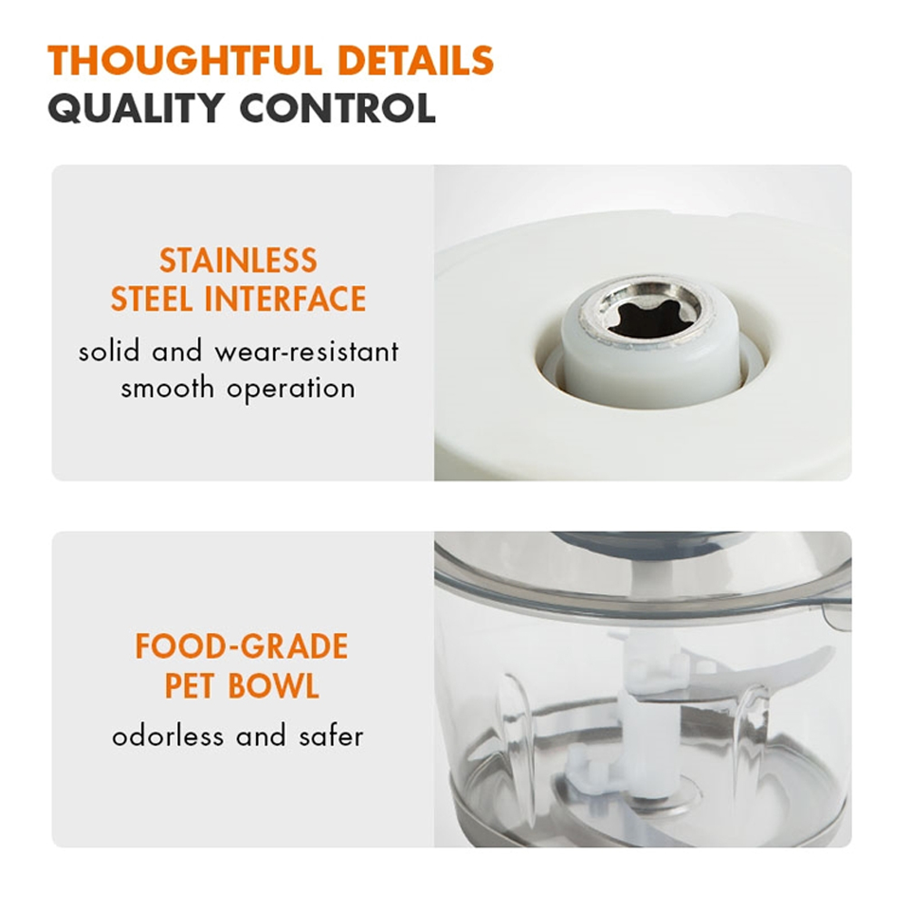 Gaabor 2L Food Processor Blender MG20M-WH01A  | 300W High Power |  2L Large Capacity | Easy To Clean | 1  Year General Warranty