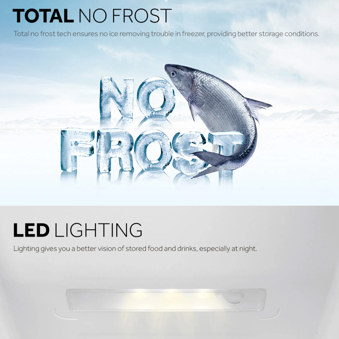 HAIER 510L 4 Doors Twin Inverter Refrigerator HRF-510GB/HRF-510MG | Immersive Touch Screen | Big Flexible Box | 360° Precise Cooling | LED Lighting | Save Energy | Eco Friendly Refrigerant | Refrigerators with 2 Year Warranty