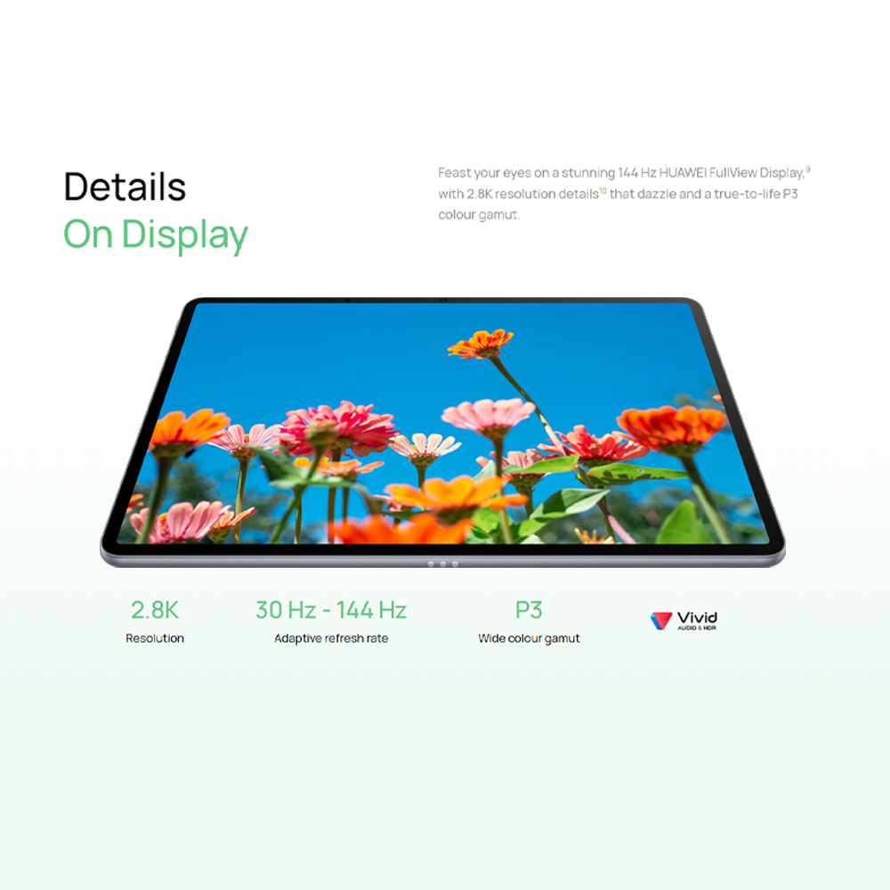 HUAWEI MatePad 11.5 S 2026 PaperMatte Edition 12GB+256GB | Processor Kirin 9000WL, Octa-core | 11.5 inch, TFT LCD (IPS), up to 144 Hz | 8800 mAh
